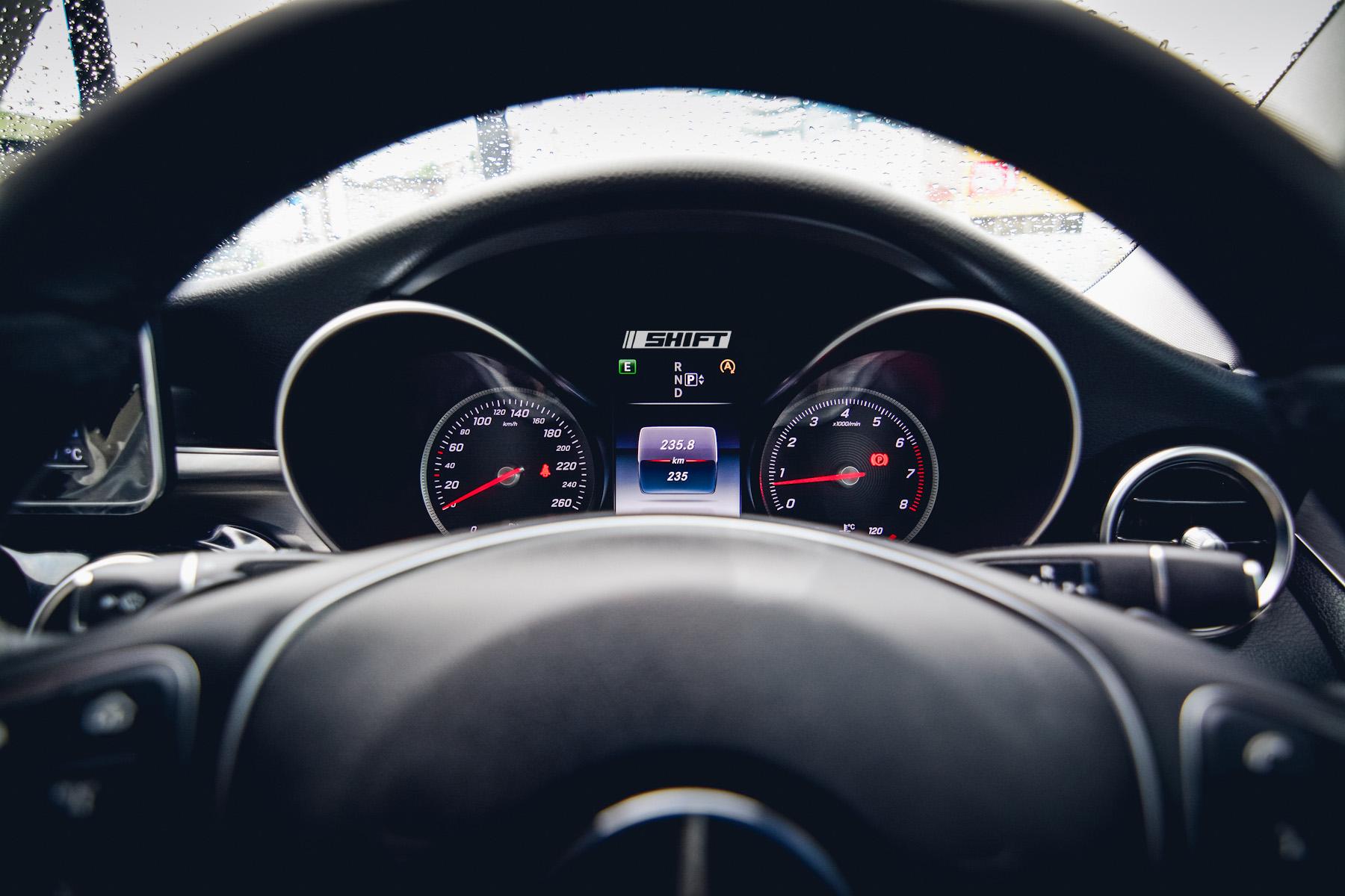 Mercedes Benz C250 Shift - guages