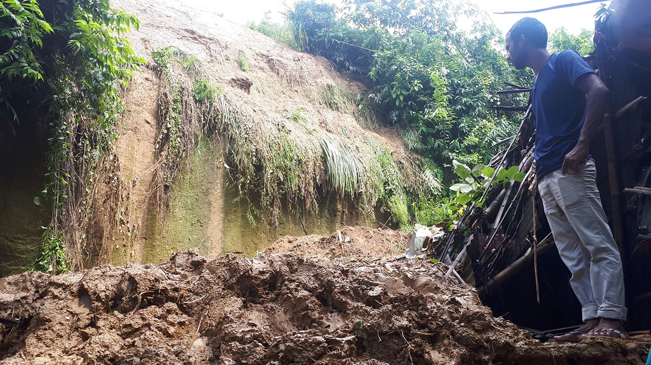 Landslide in Chattogram