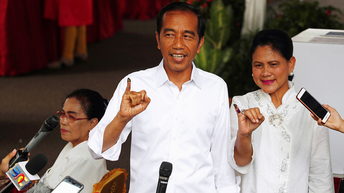 Indonesia polls: Quick count shows Jokowi wins 2nd term