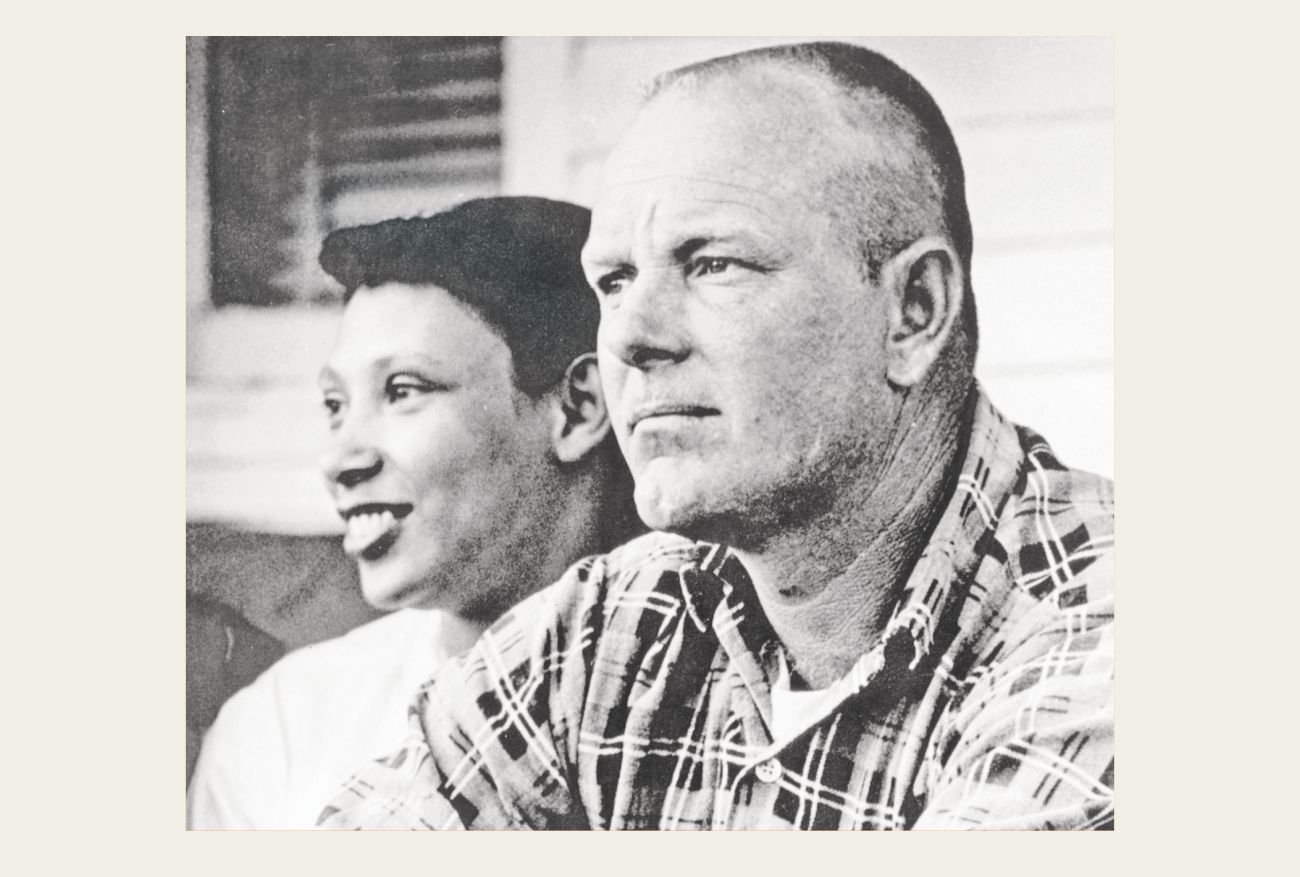 A story about loving, in black and white