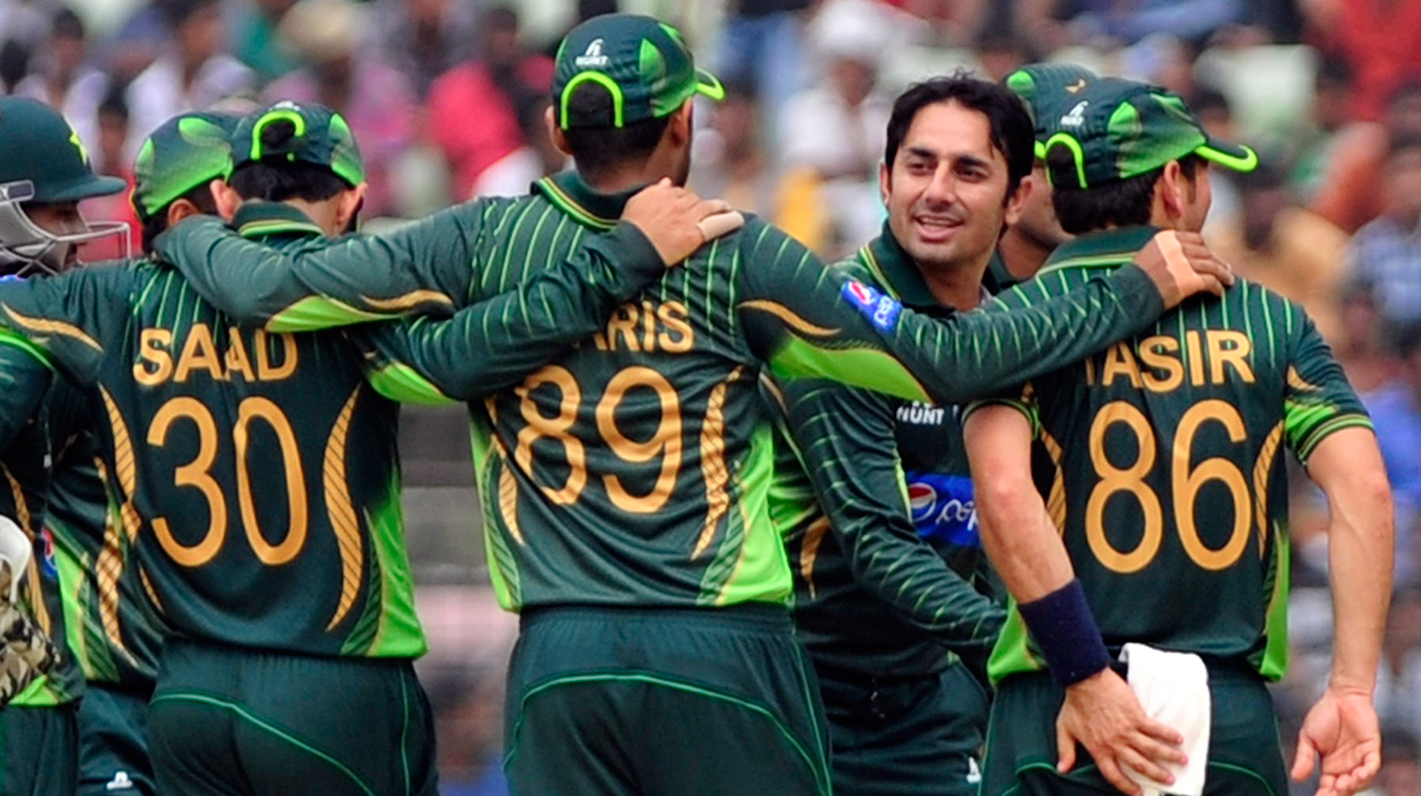 Pakistan players