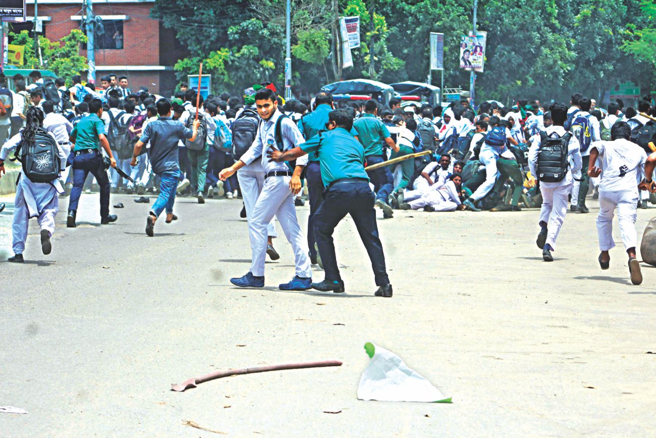 Protests flare up 