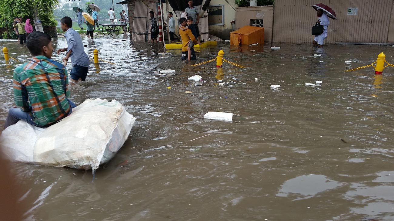 Dhaka rain