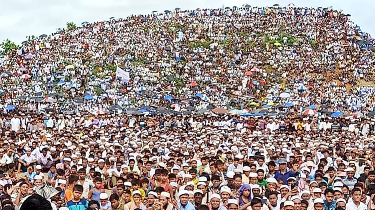 Rohingyas demand justice for genocide in Myanmar