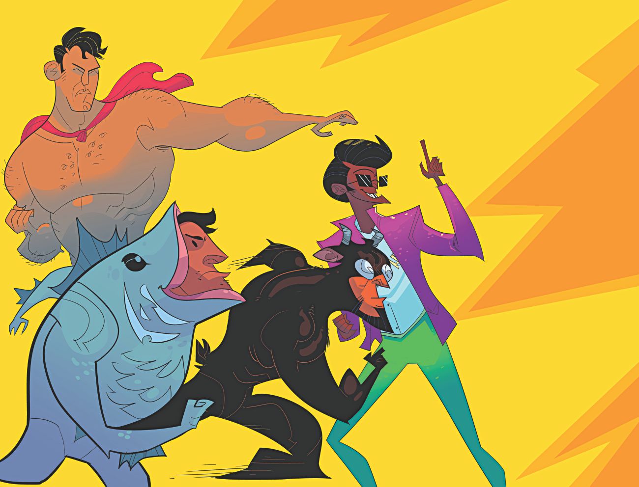 Superheroes fit for our City