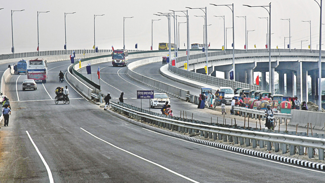 No toll for 3 bridges on Dhaka-Mawa-Bhanga Expressway on Padma Bridge opening day