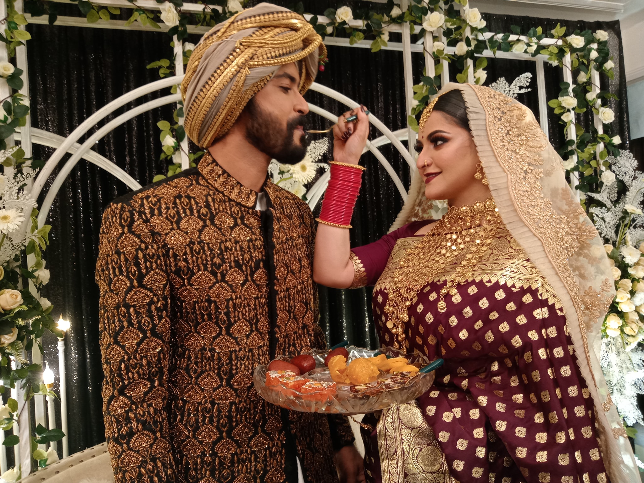 Razz Pori wedding ceremony
