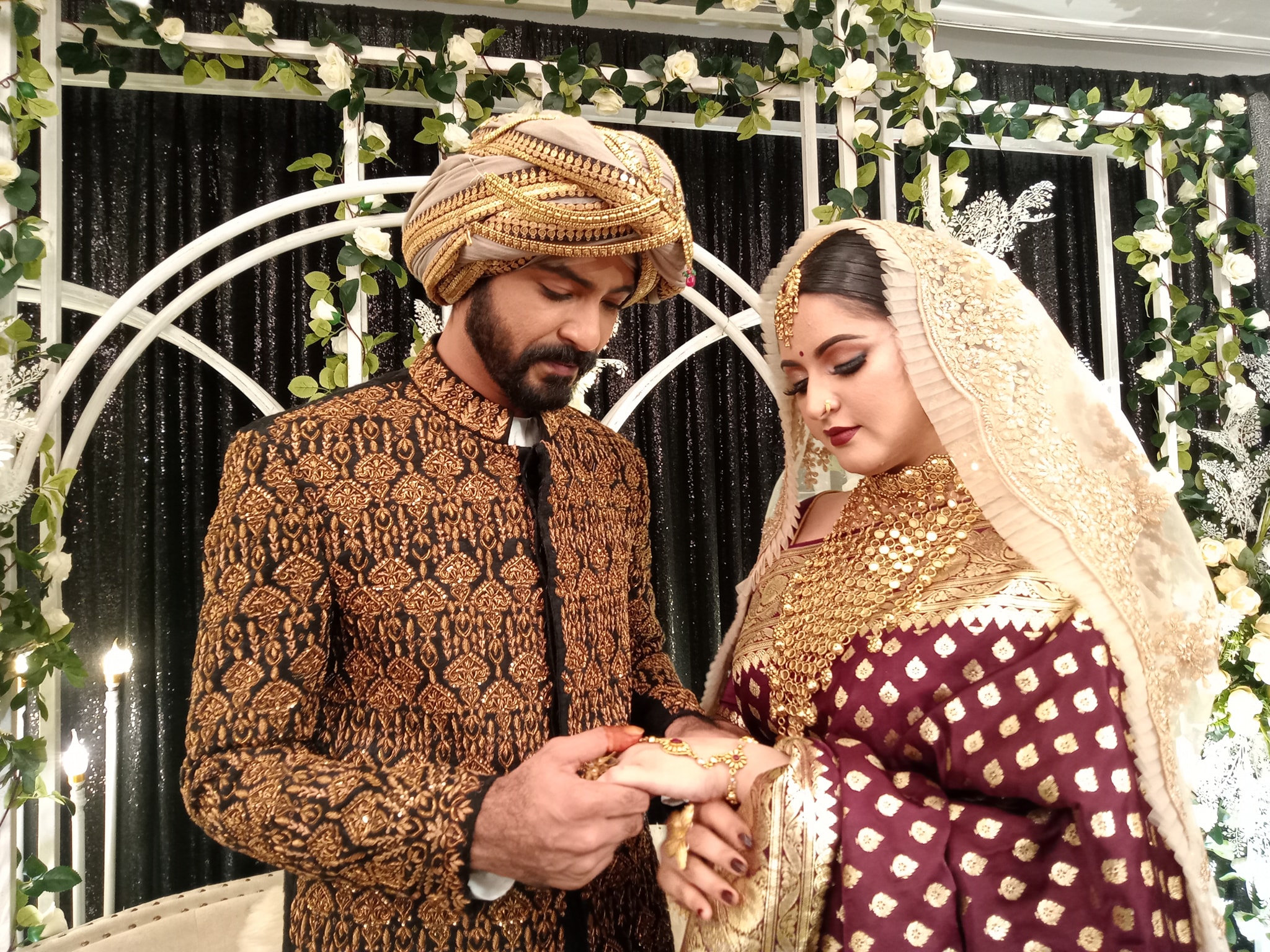 Razz Pori wedding ceremony