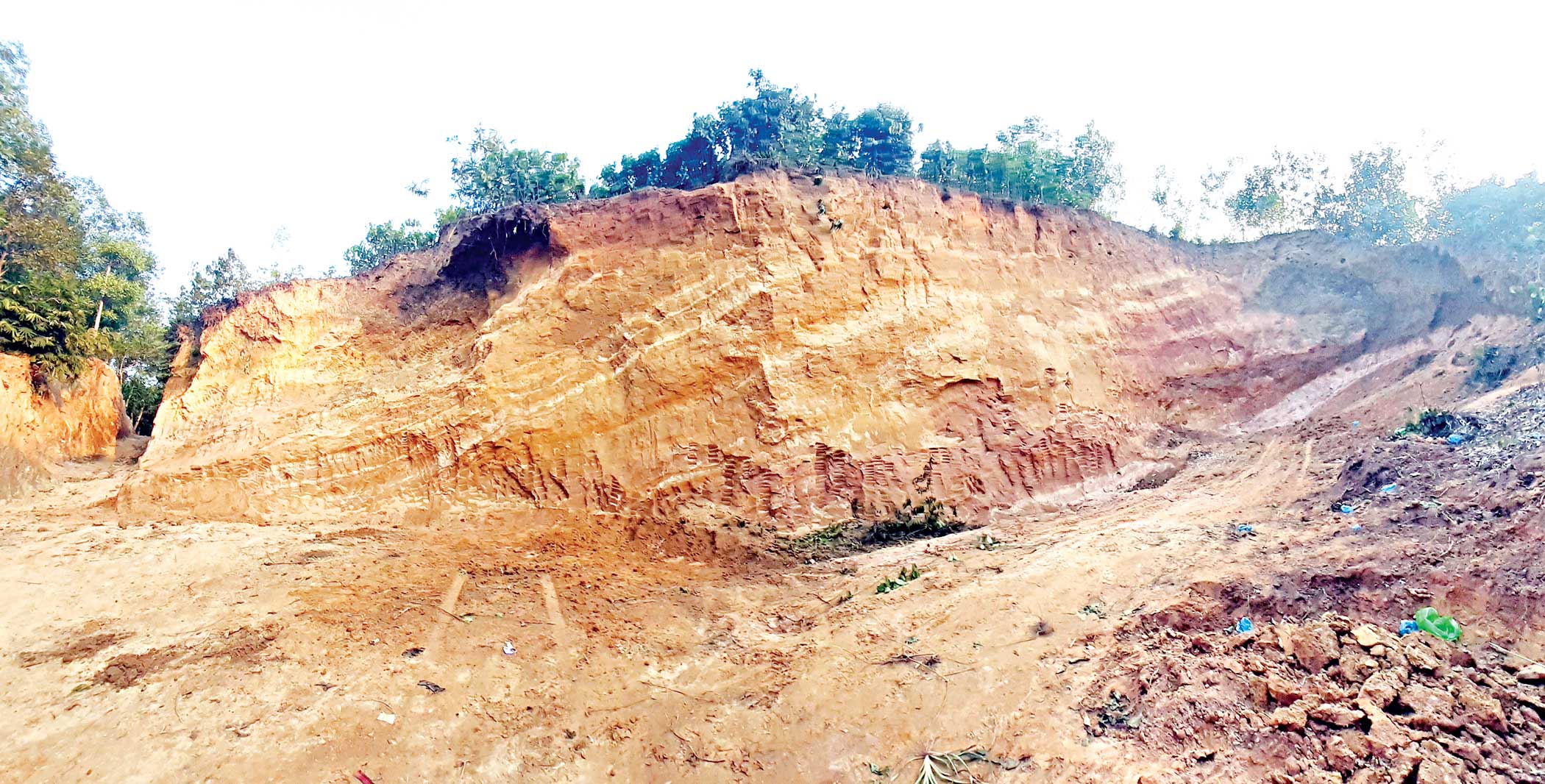 Why is hill-cutting still being tolerated?