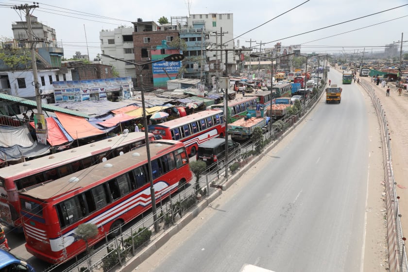 Traffic Jam in Dhaka City Today