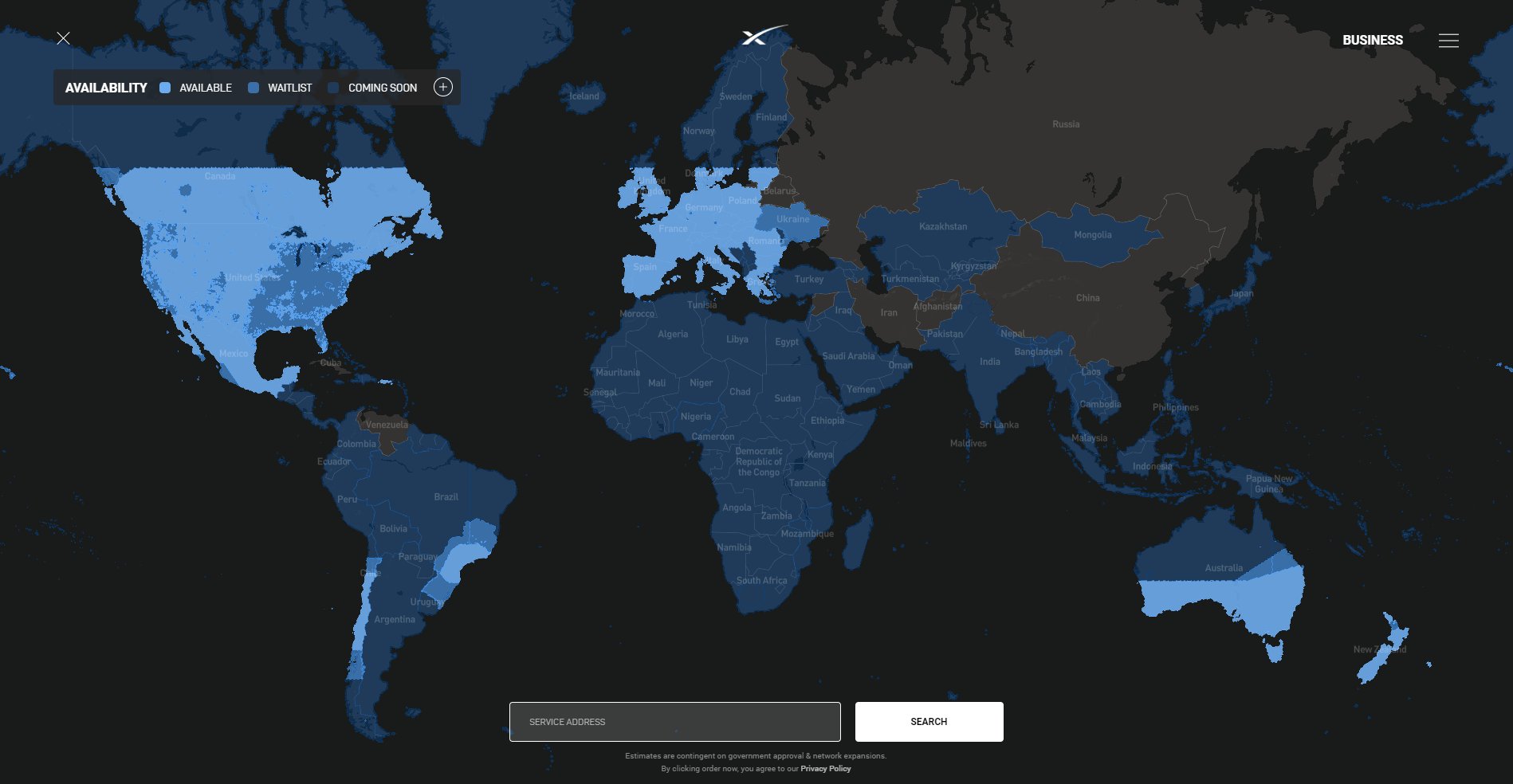 Satellite Internet Service