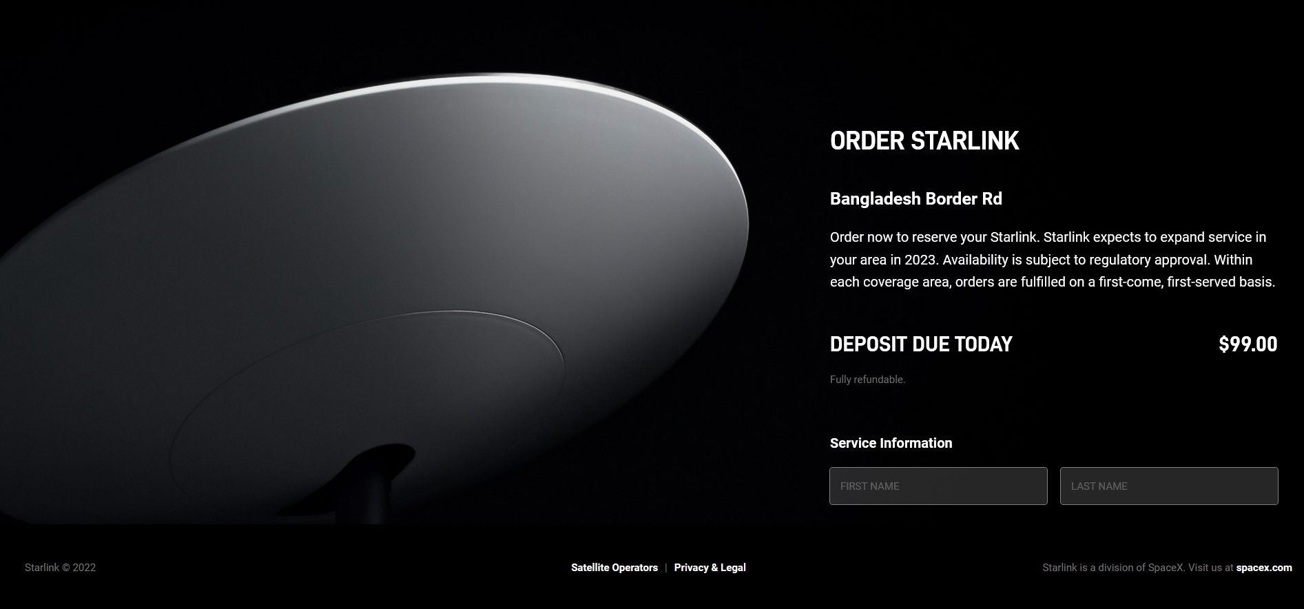 starlink in bangladesh