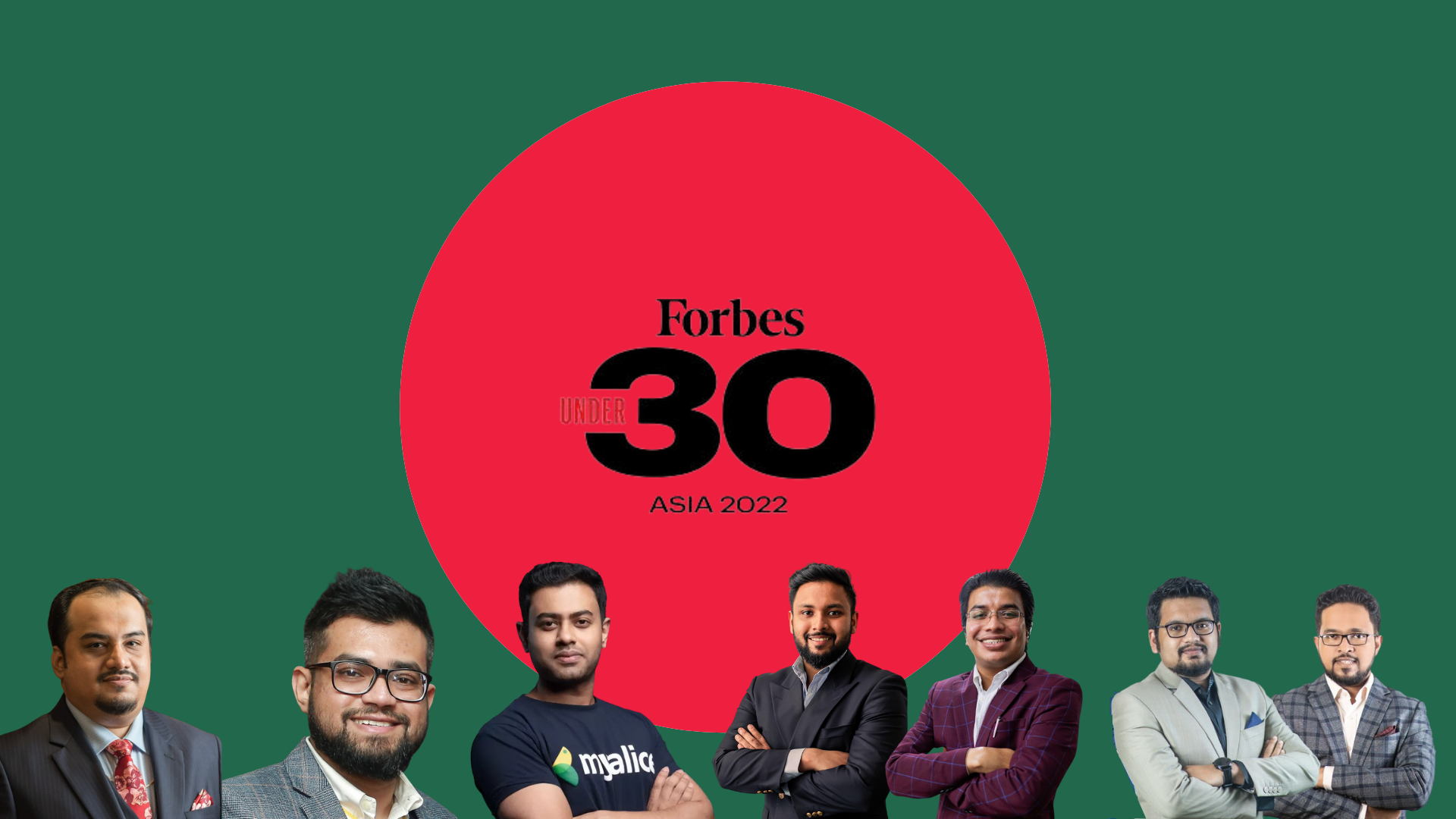 Seven Bangladeshi youths on Forbes 30 Under 30 2022 Asia list