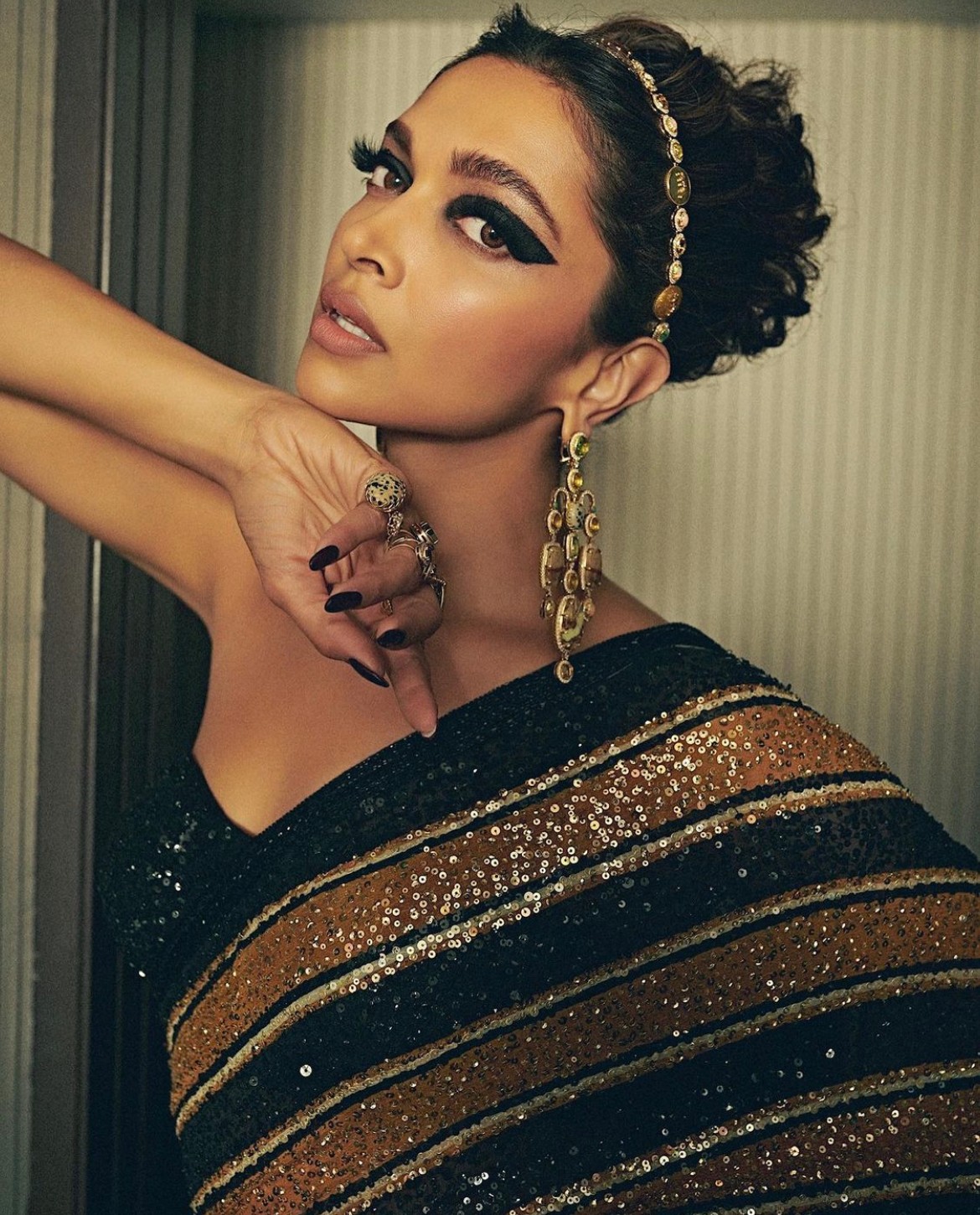 Deepika Padukone Sabyasachi sari