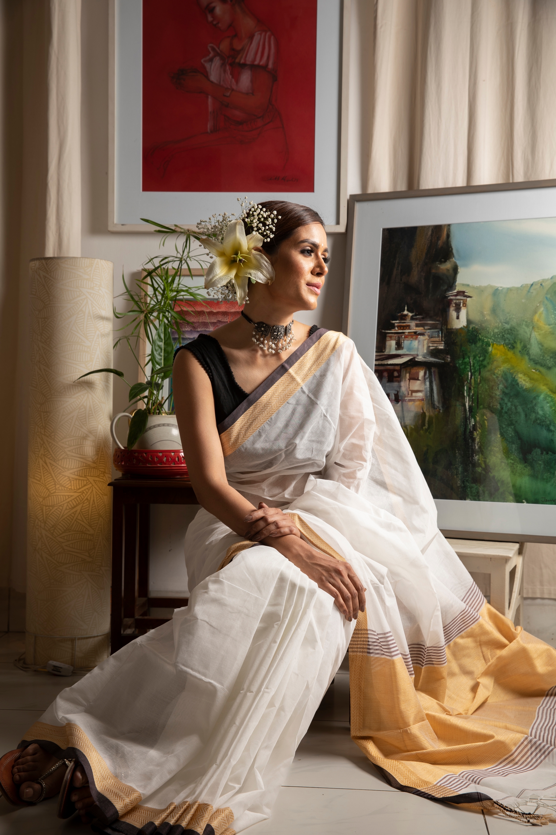 She is mysterious: shades of a woman 