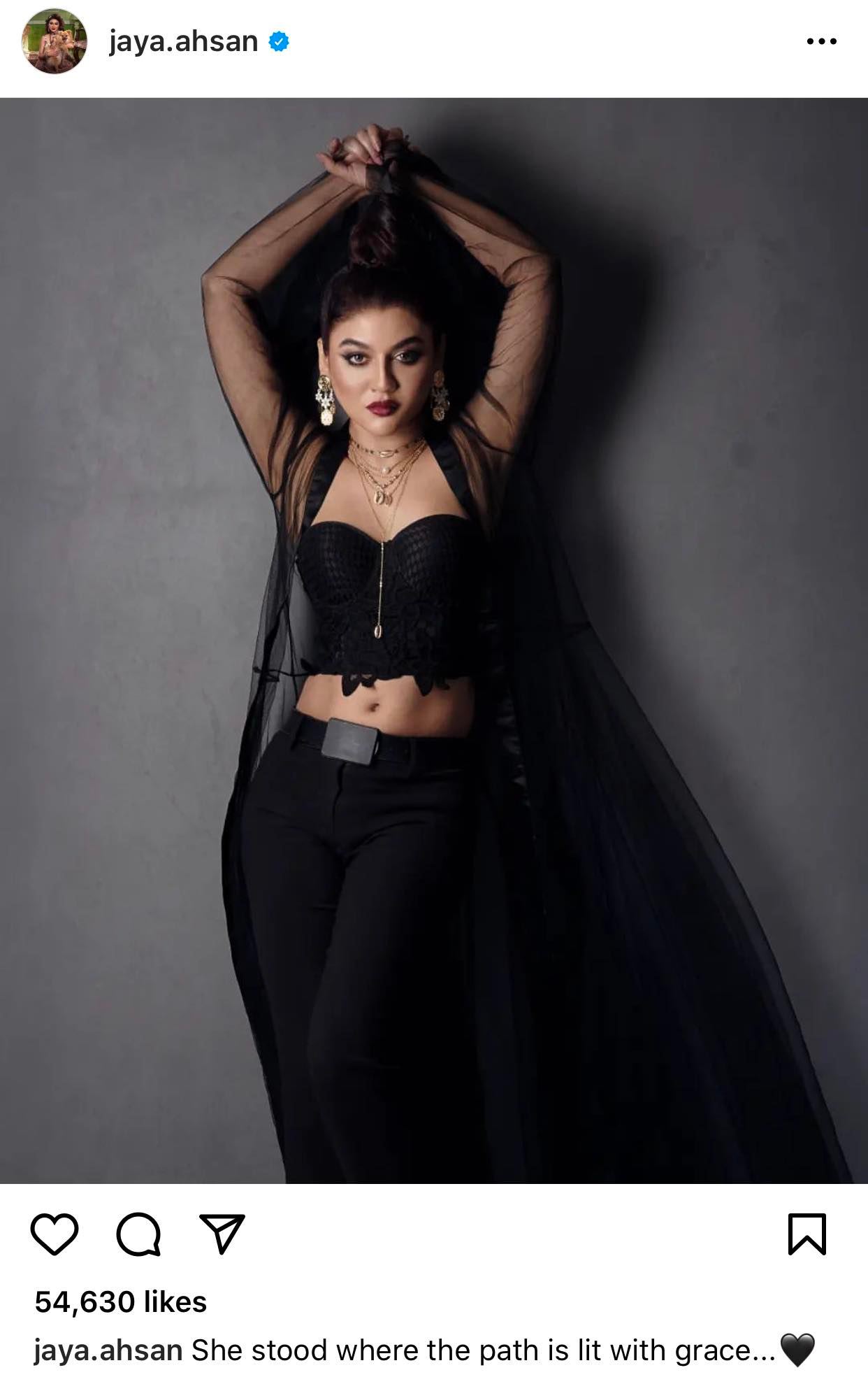 Jaya Ahsan BLACK GOTH GODDESS