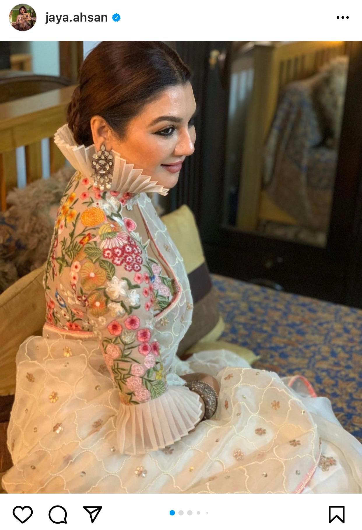 Jaya Ahsan Lace and Ruffle Romance