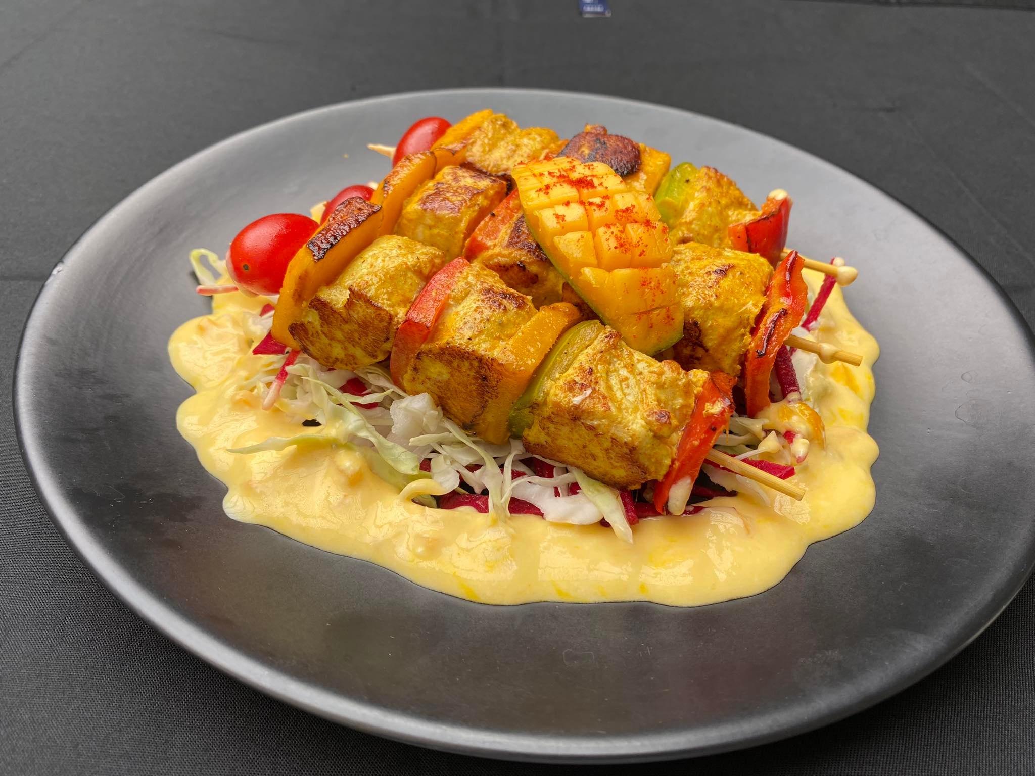 chilli lime mango kebab