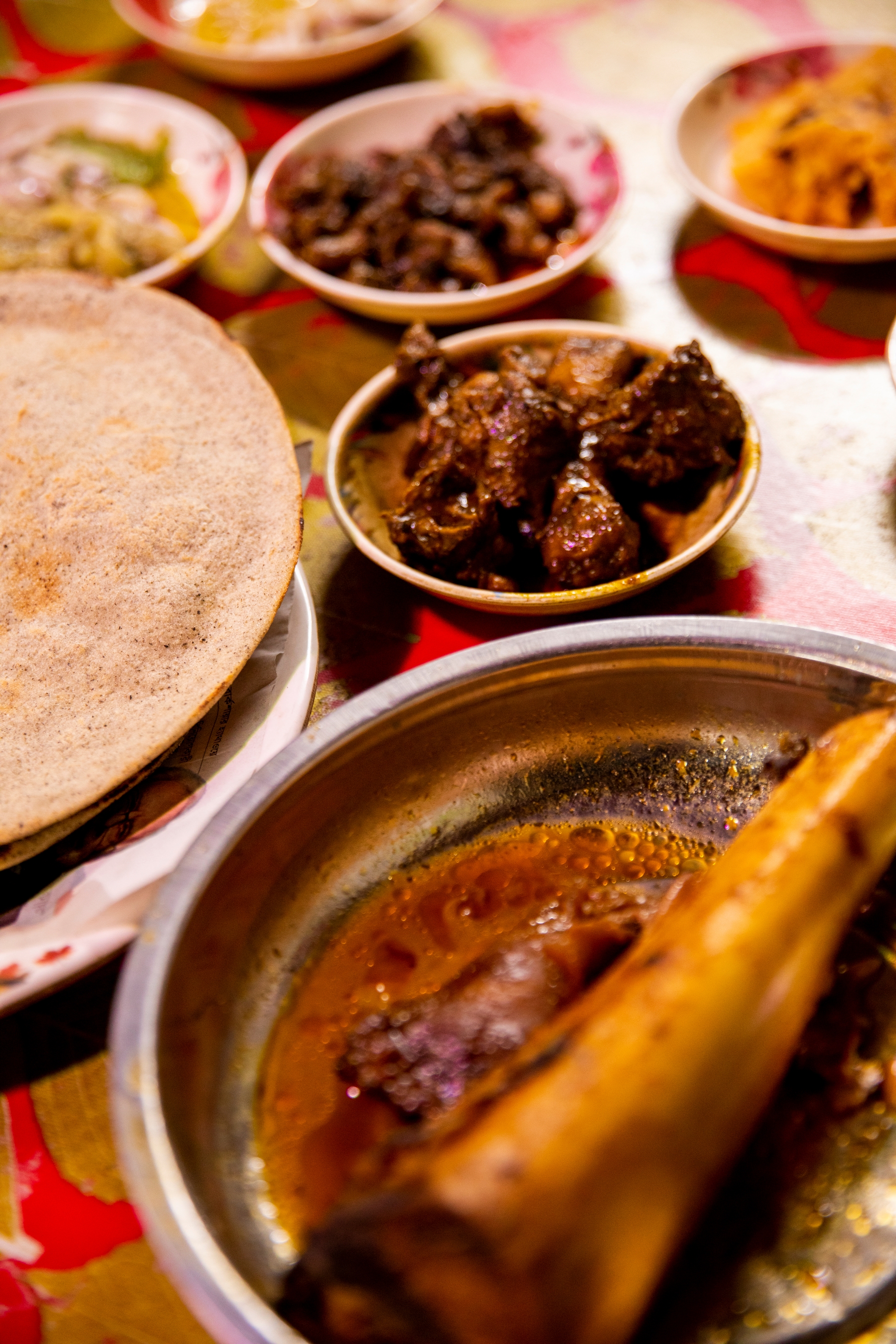 kalai ruti with meat