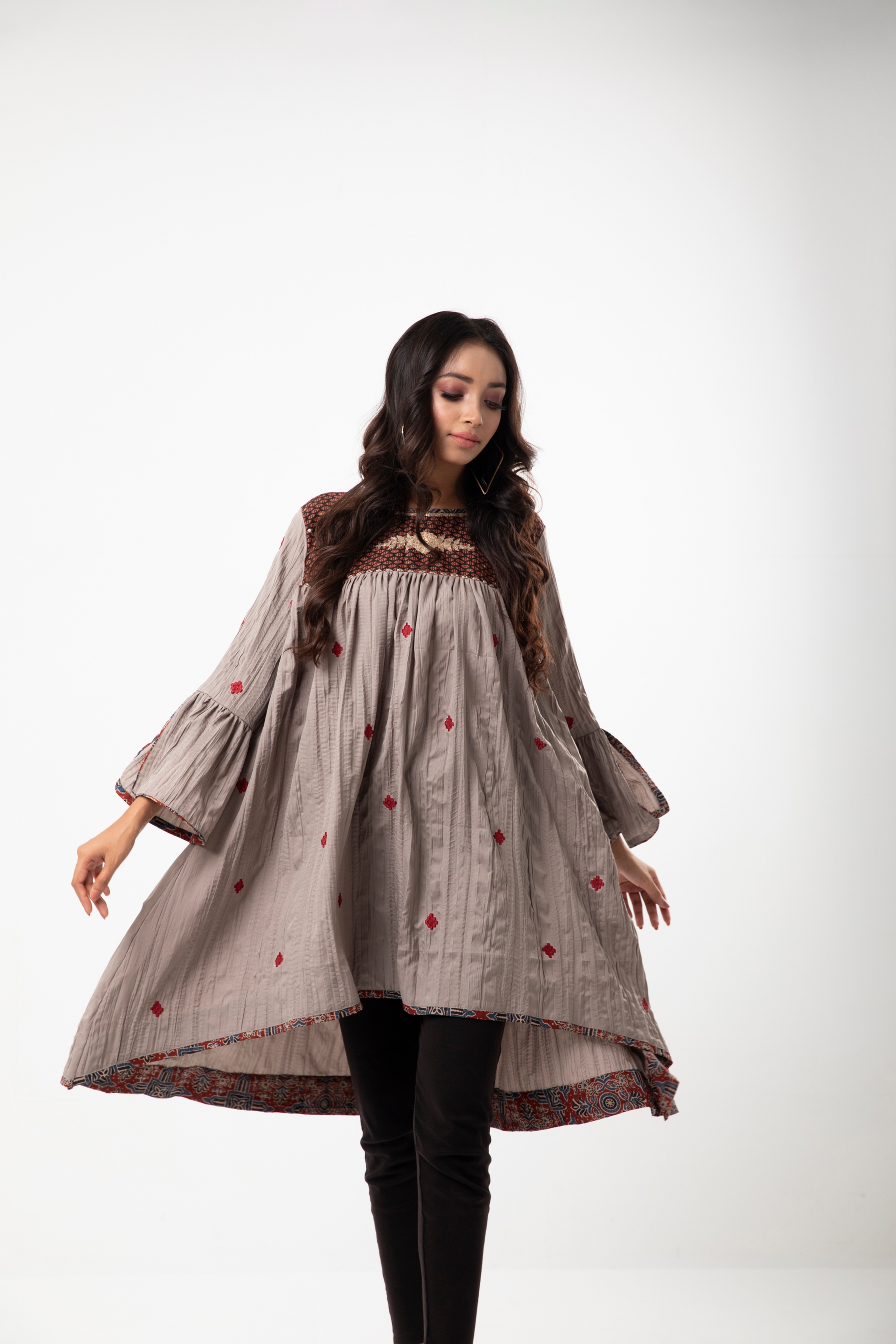 Grey kurti