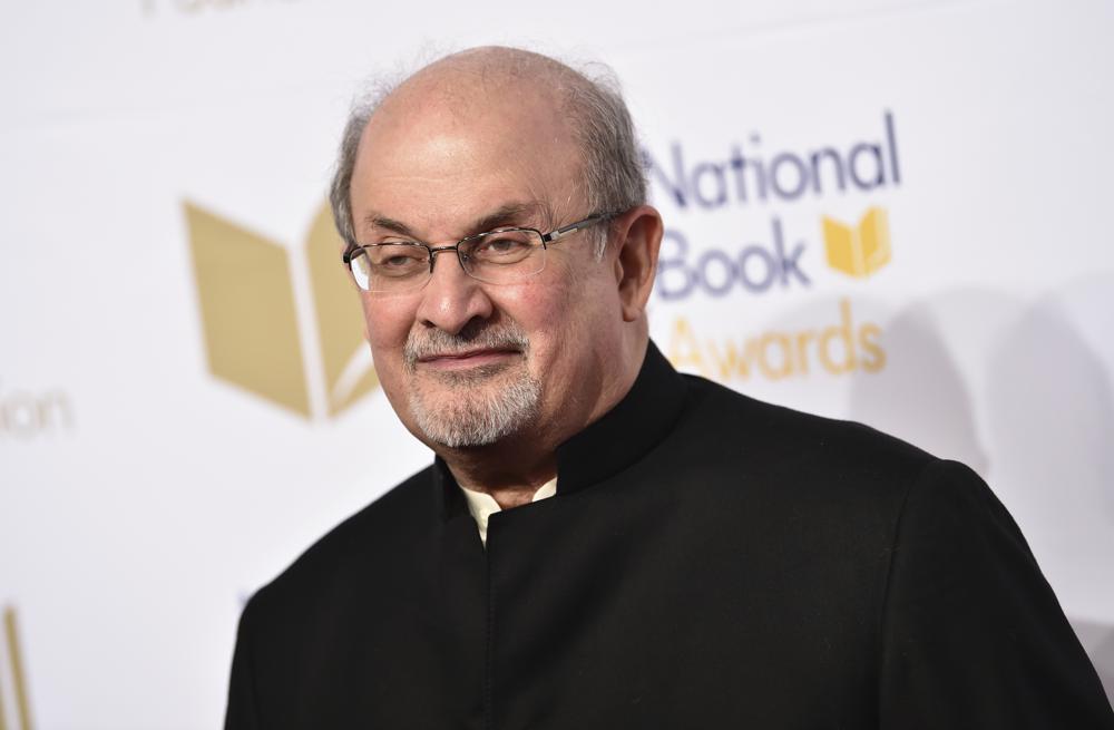 Salman Rushdie taken off ventilator and talking, agent says