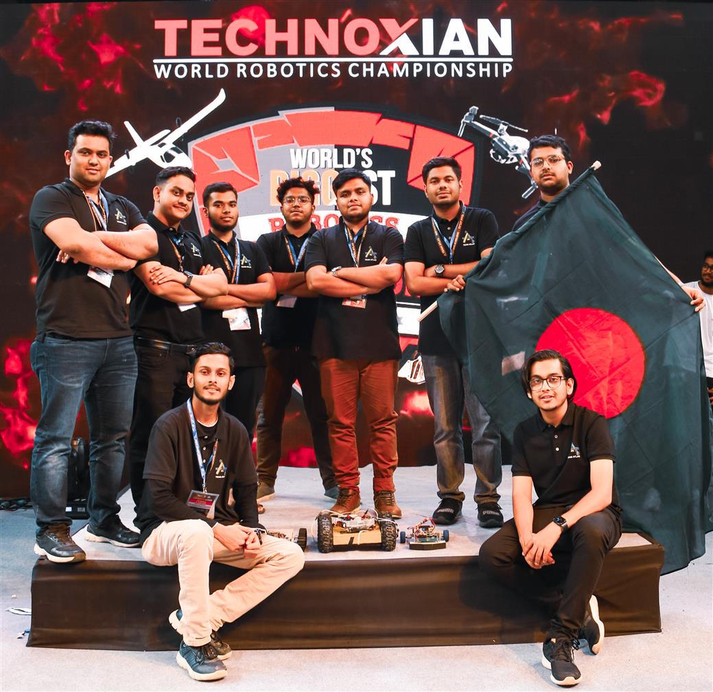 Team from Bangladesh becomes finalist at World Robotics Championship 2022