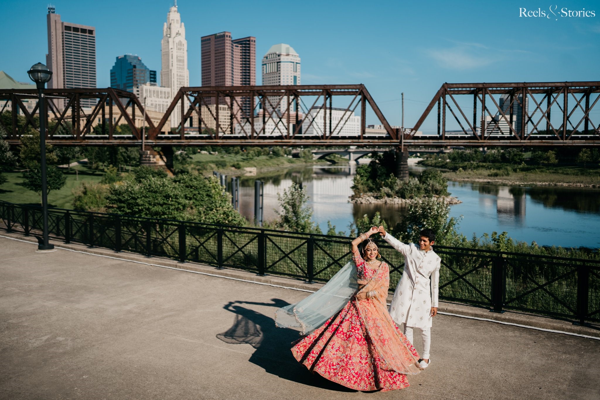 bridge wedding