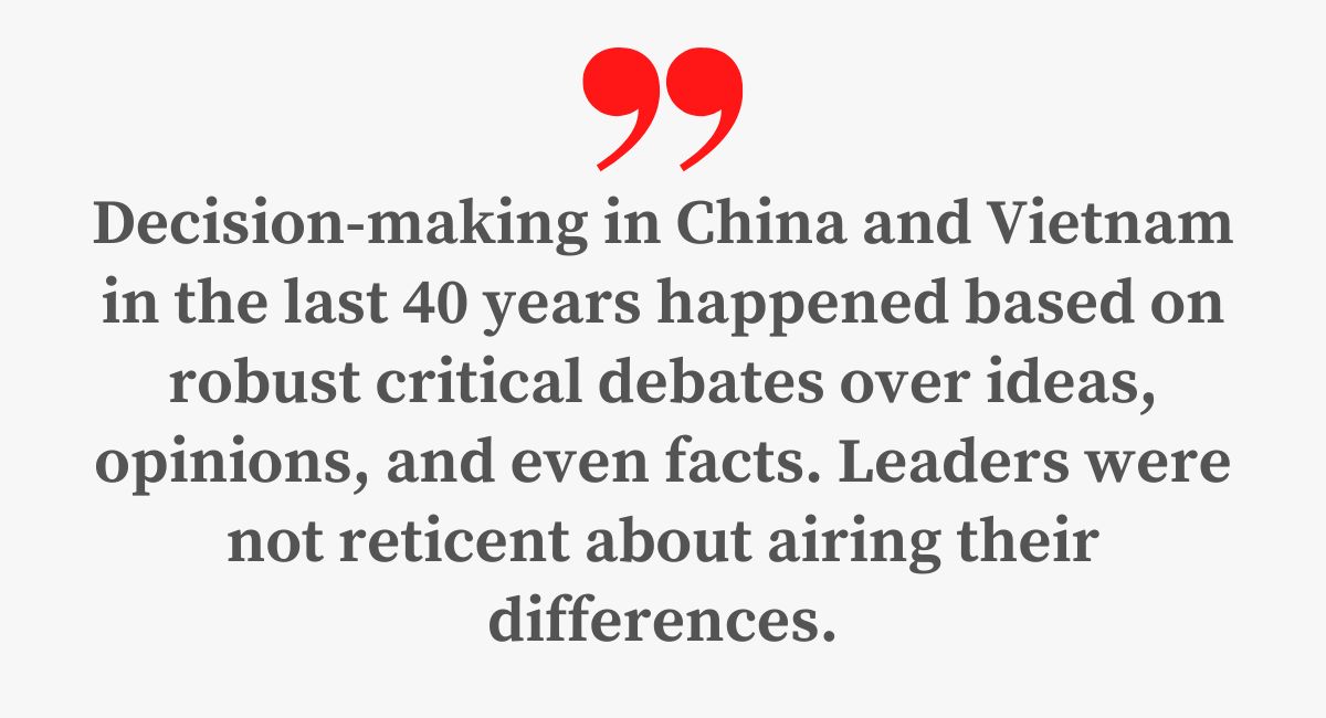 political competition in China