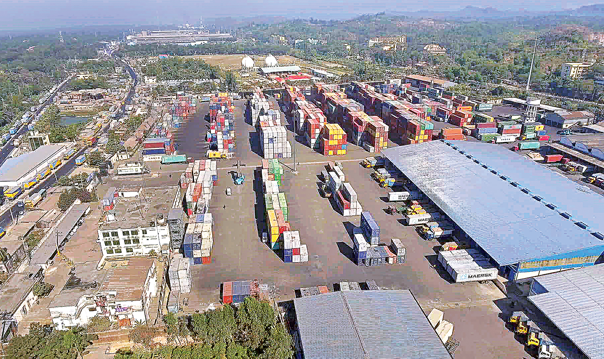 private inland container depot