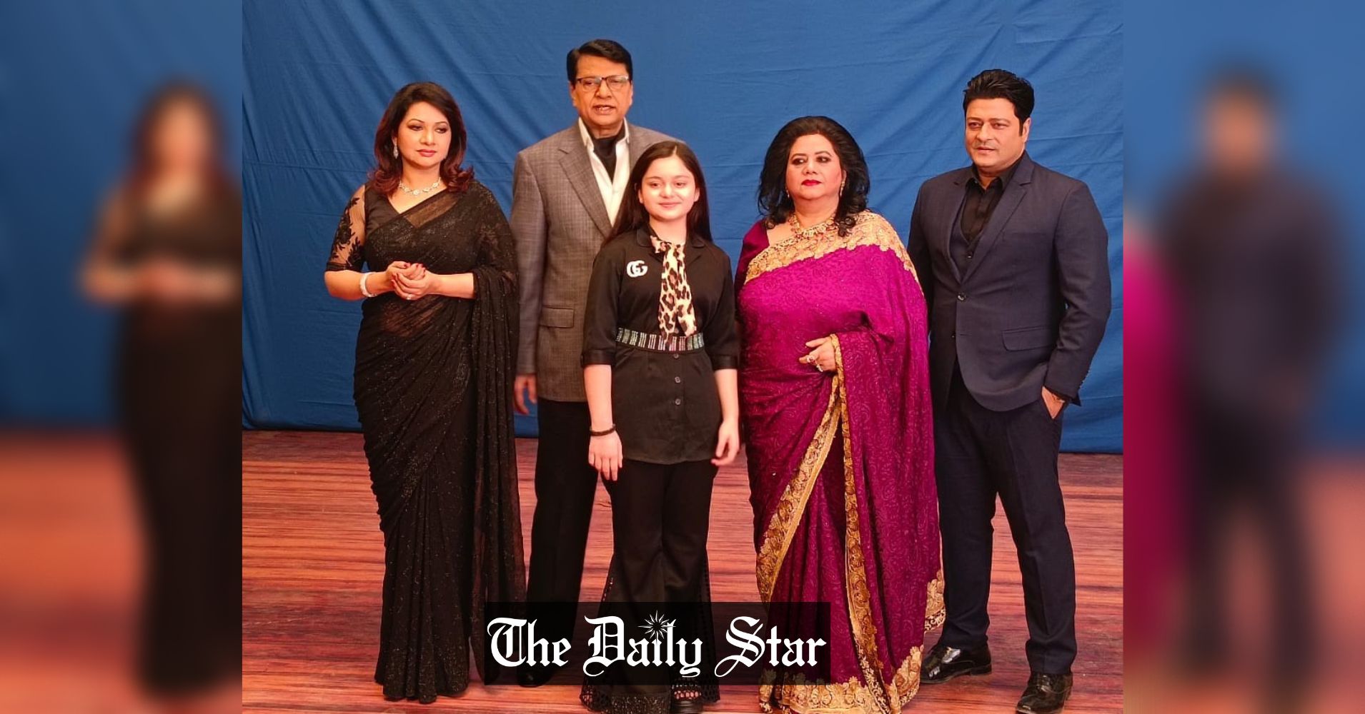 Ferdous, Akhi Alamgir, Runa Laila and Alamgir working together