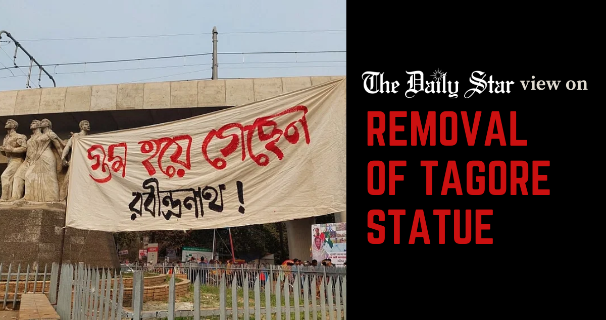 Why did Tagore have to be 'disappeared'?
