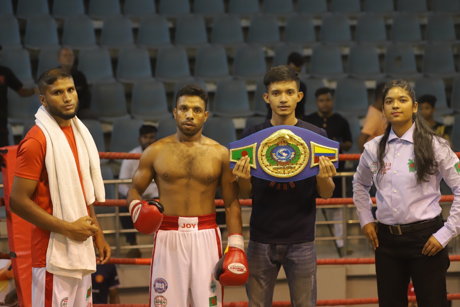 Mehedi Hasan Polok discussing the state of boxing in Bangladesh