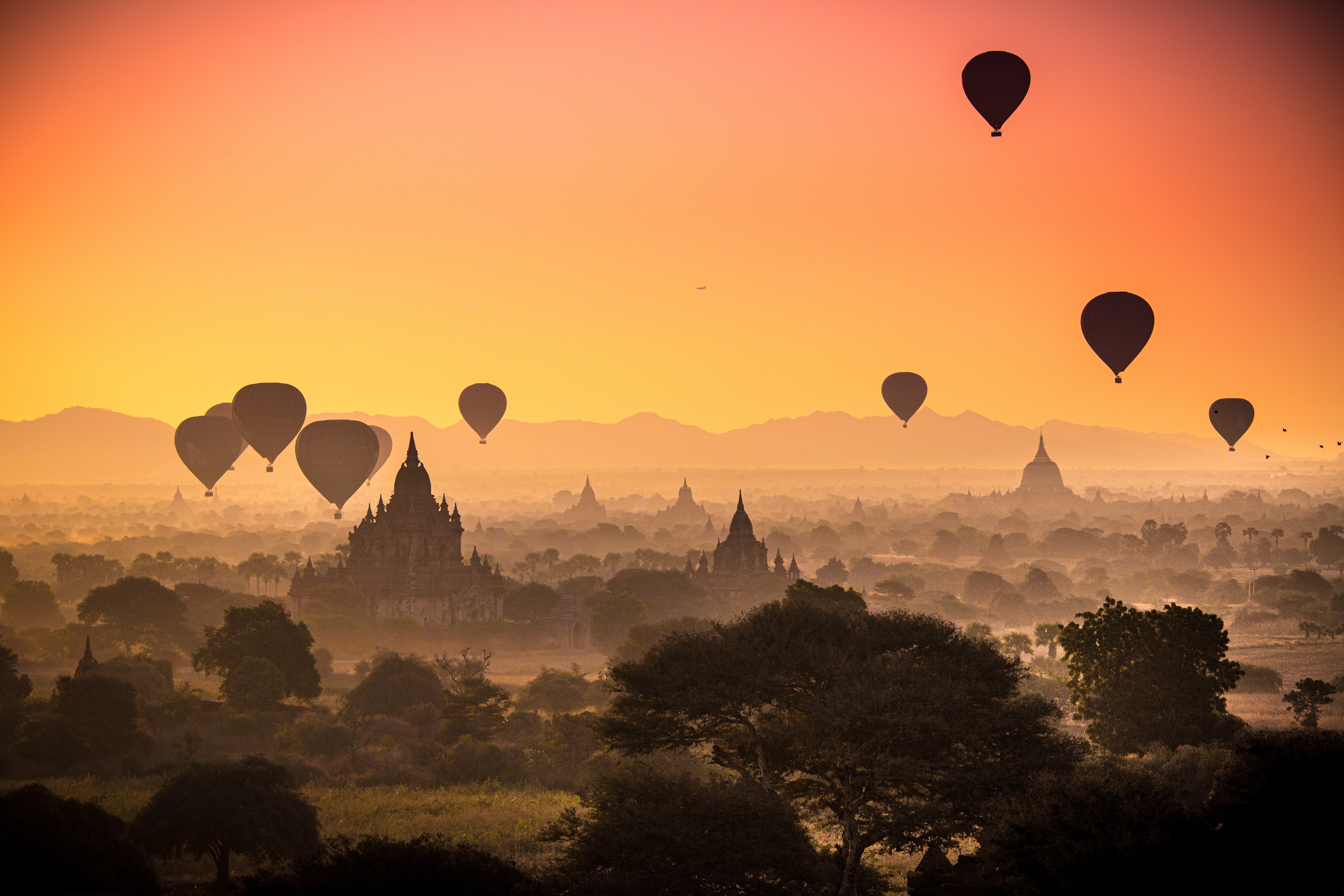 cambodia 5 best places for hot air ballooning in Asia