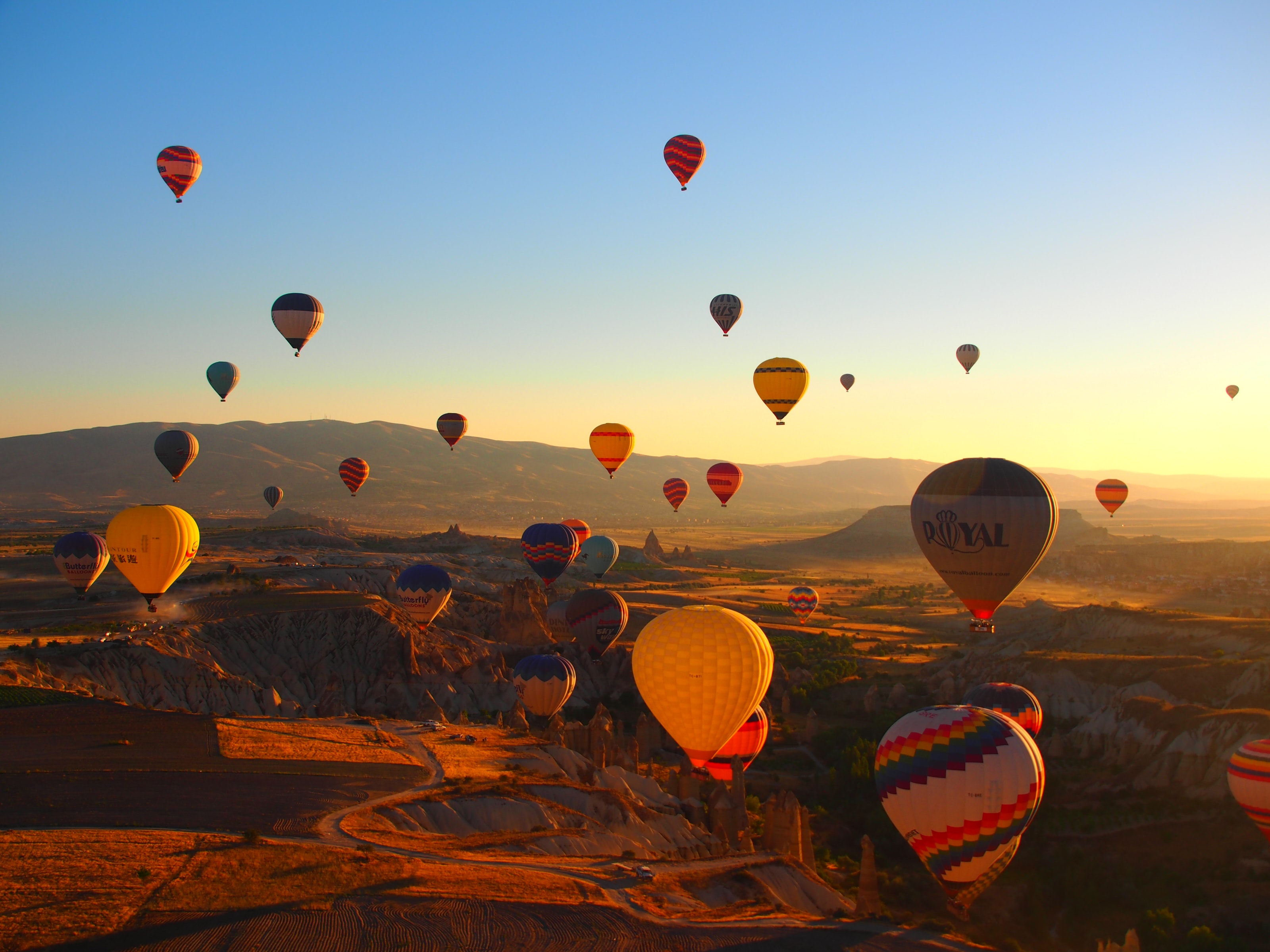 turkey 5 best places for hot air ballooning in Asia