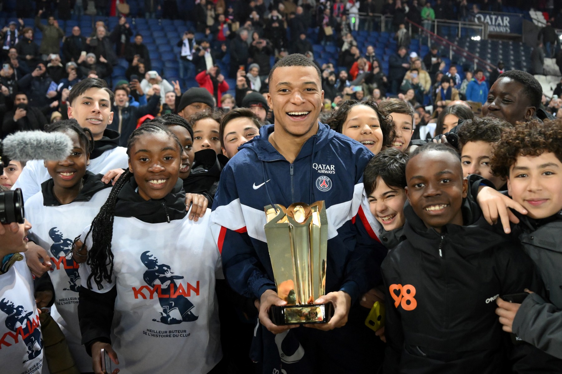 Mbappe breaks PSG all-time scoring record 