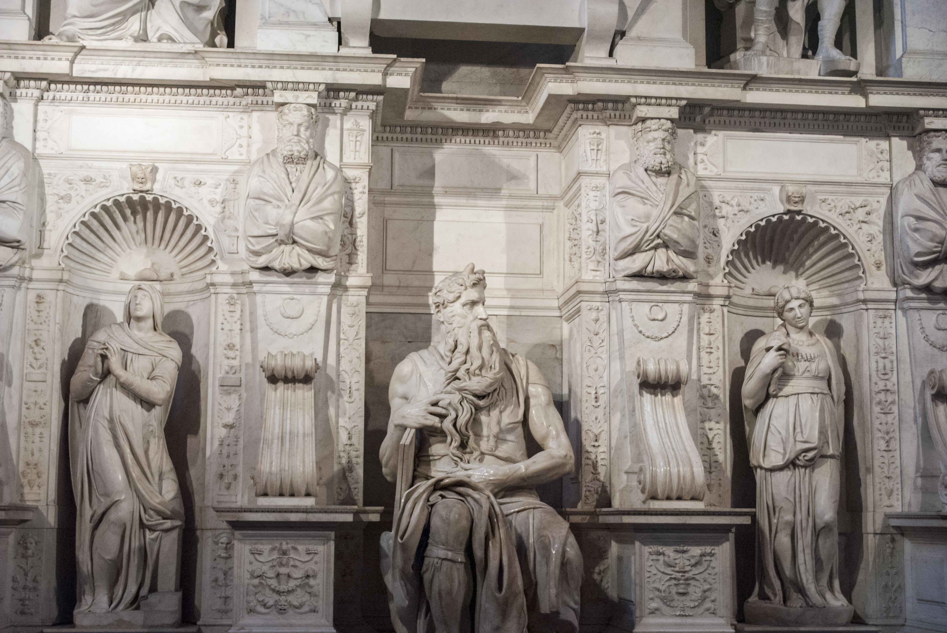 Moses 5 places to visit to see Michelangelo’s paintings and sculptures