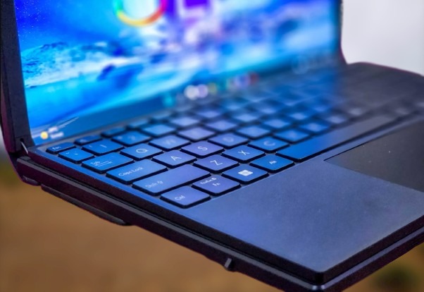 ASUS Zenbook 17 Fold OLED opened