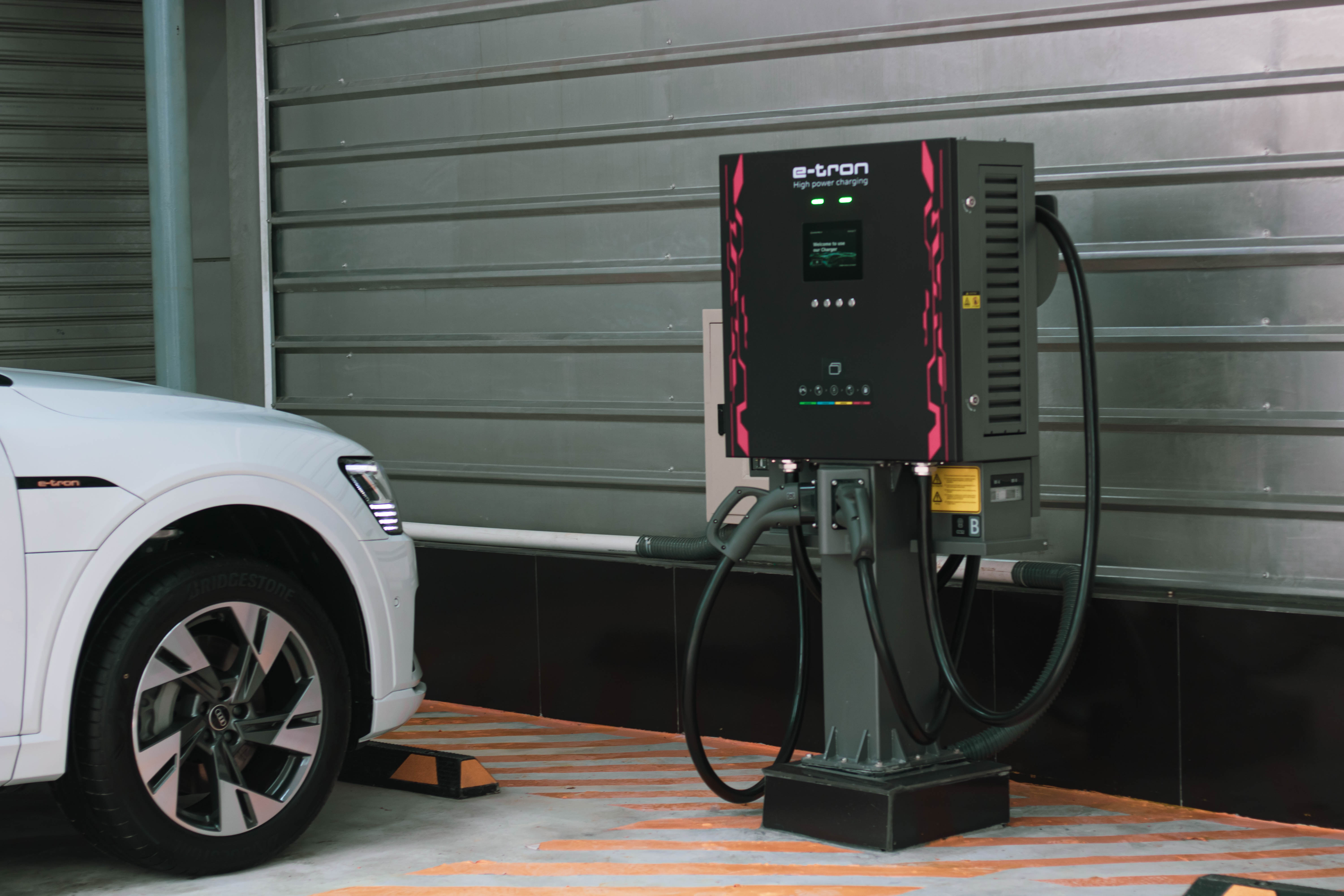 Audi electric charging station Bangladesh