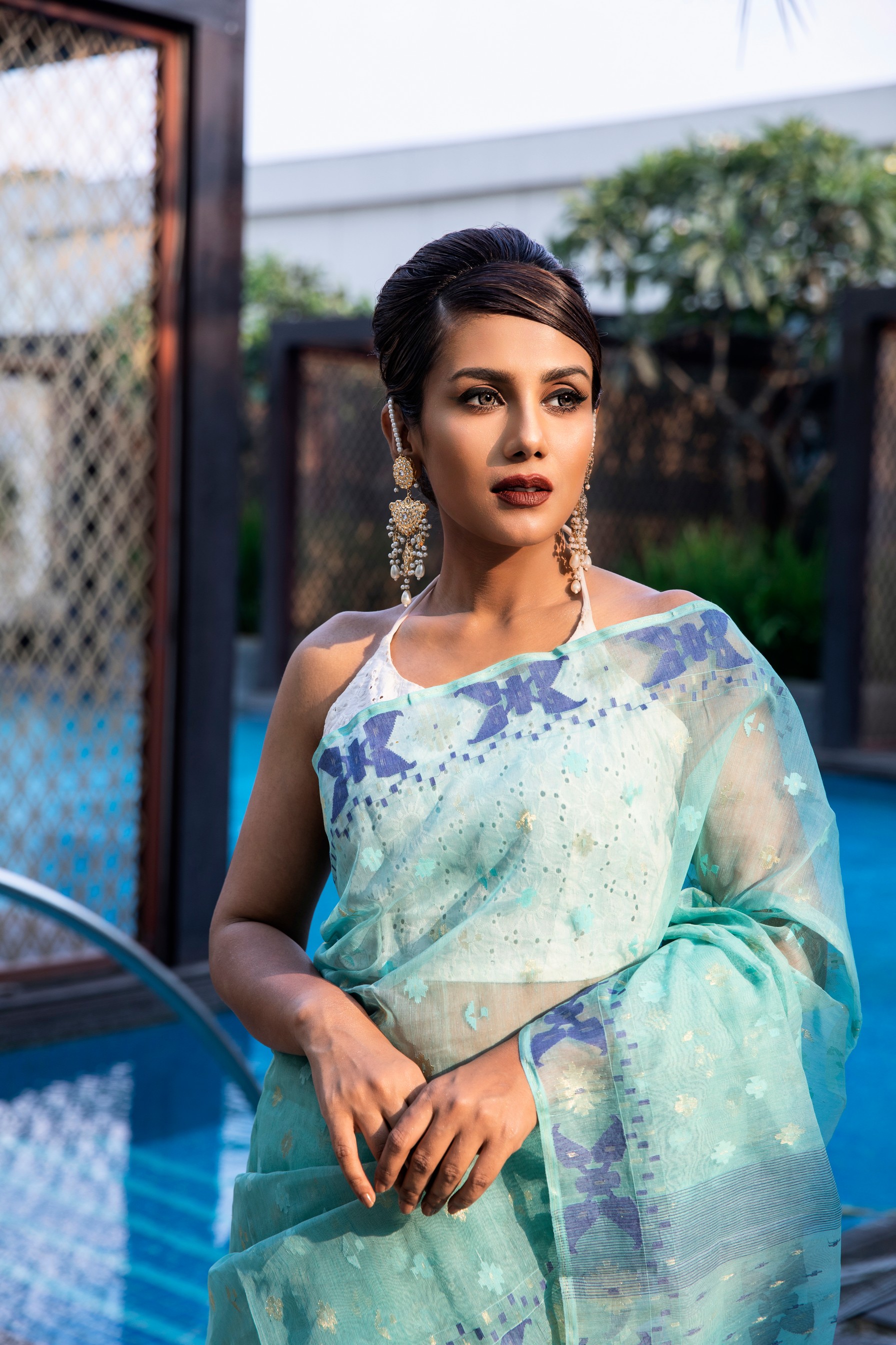 Choose a Jamdani sari for this Eid