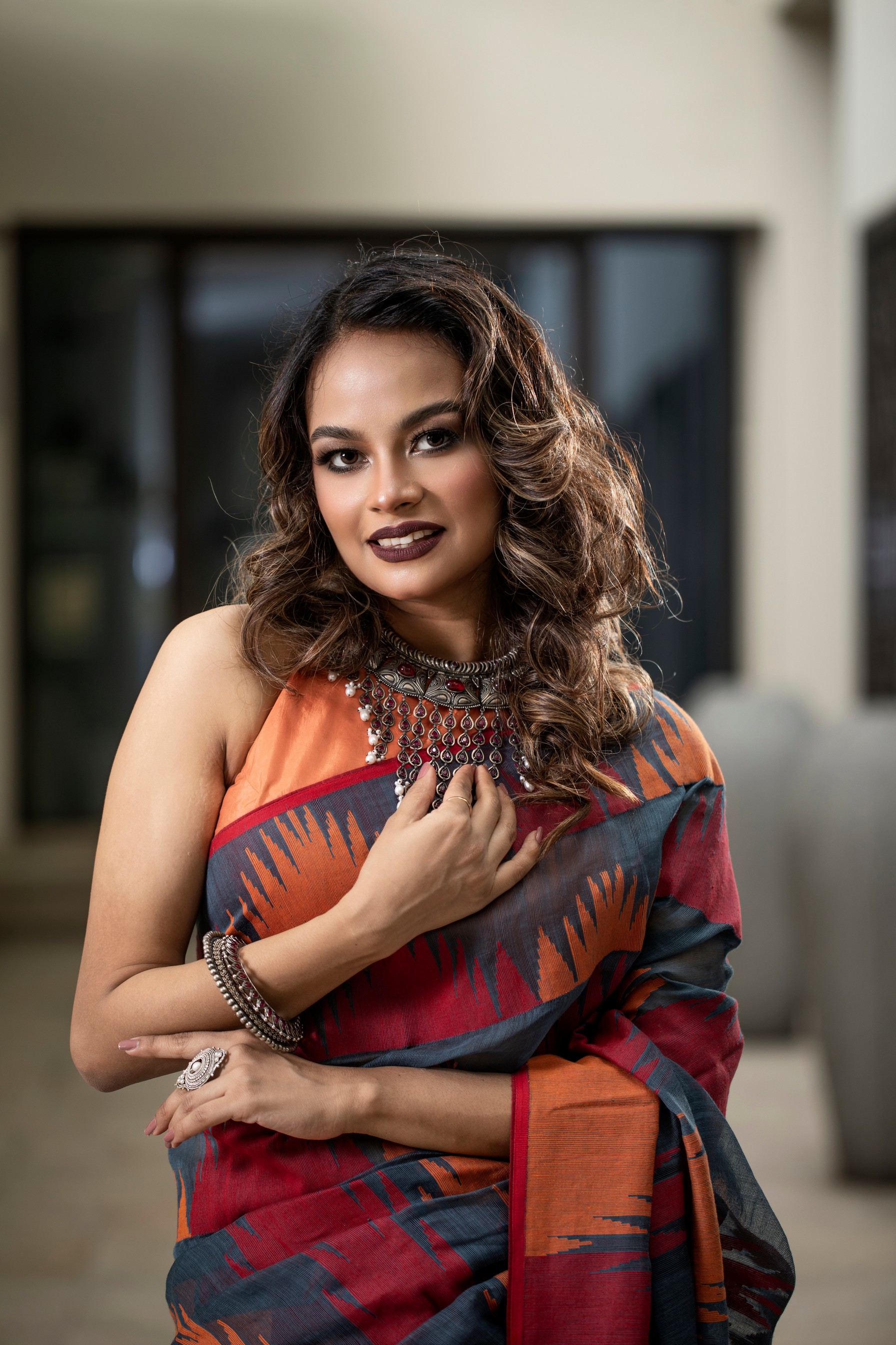 Eid Fashion: Styling Monipuri saris 