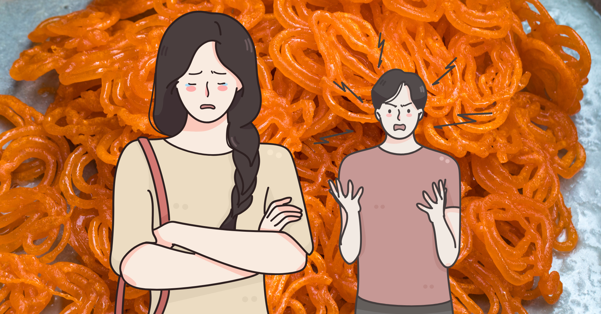 Girlfriend breaks up with boyfriend because he’s obsessed with chikon jilapi