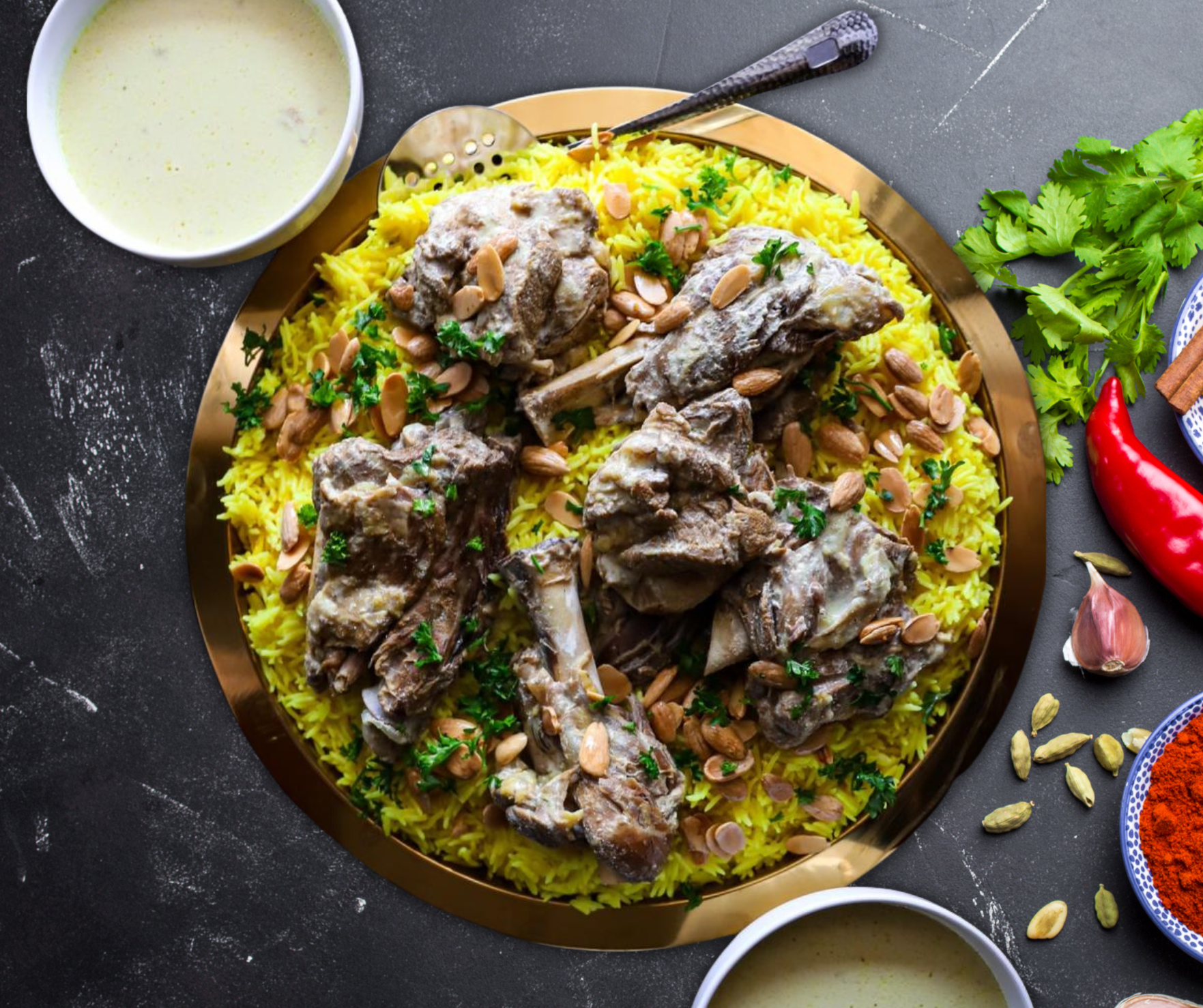 mansaf Recipes for Eid day sweet dishes
