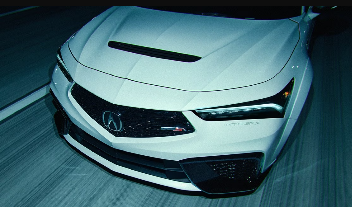 Acura new car front
