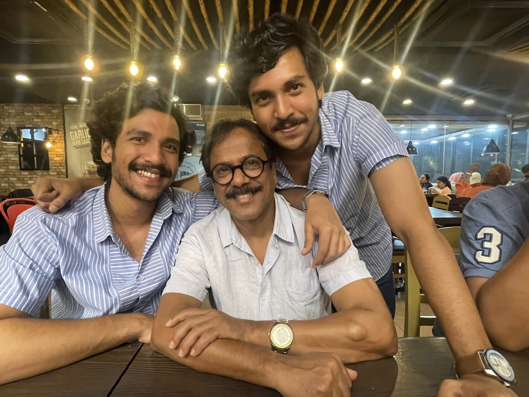 Brindaban Das with Shommo and Dibya