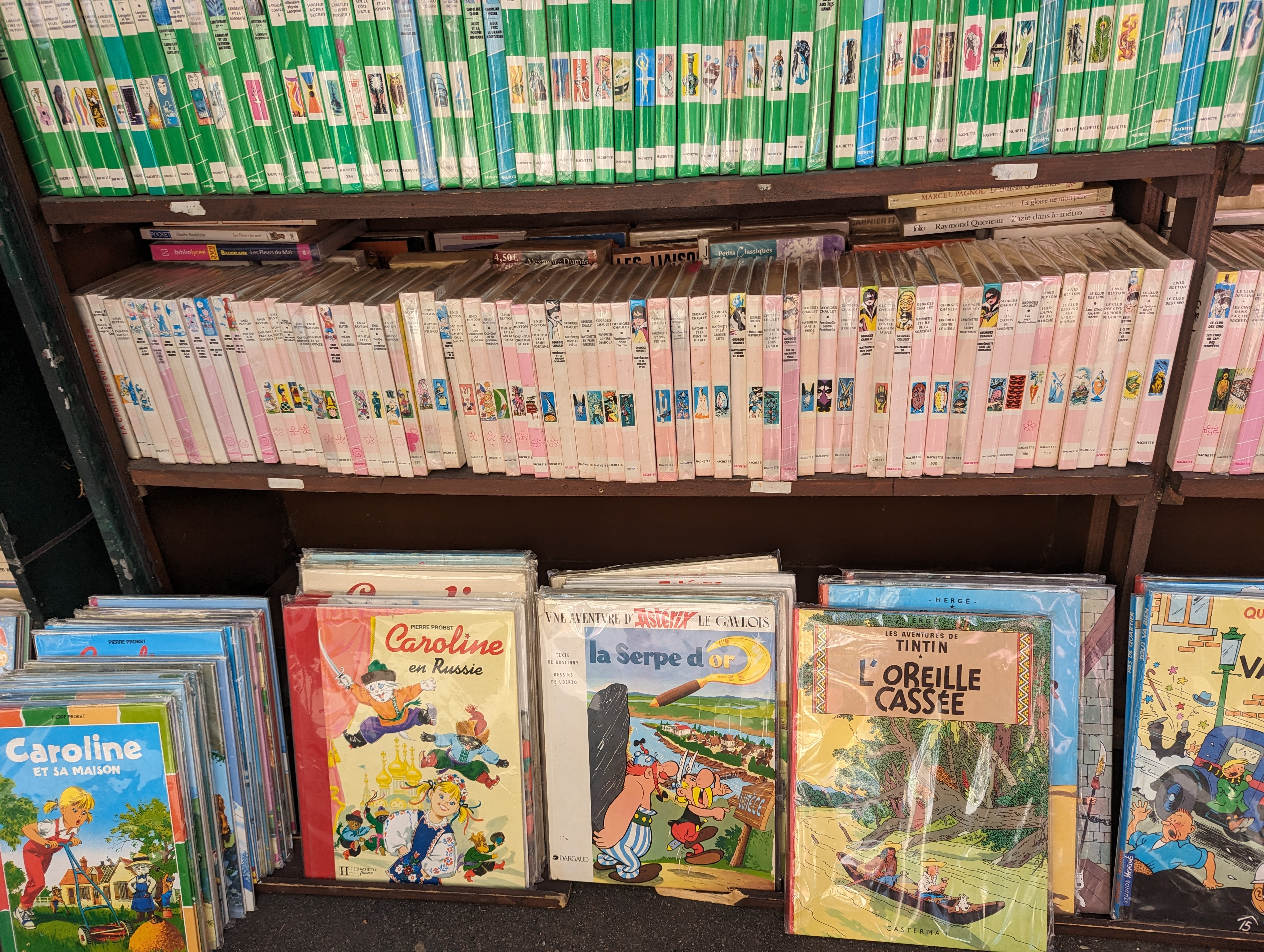 Browsing les bouquinistes of Paris