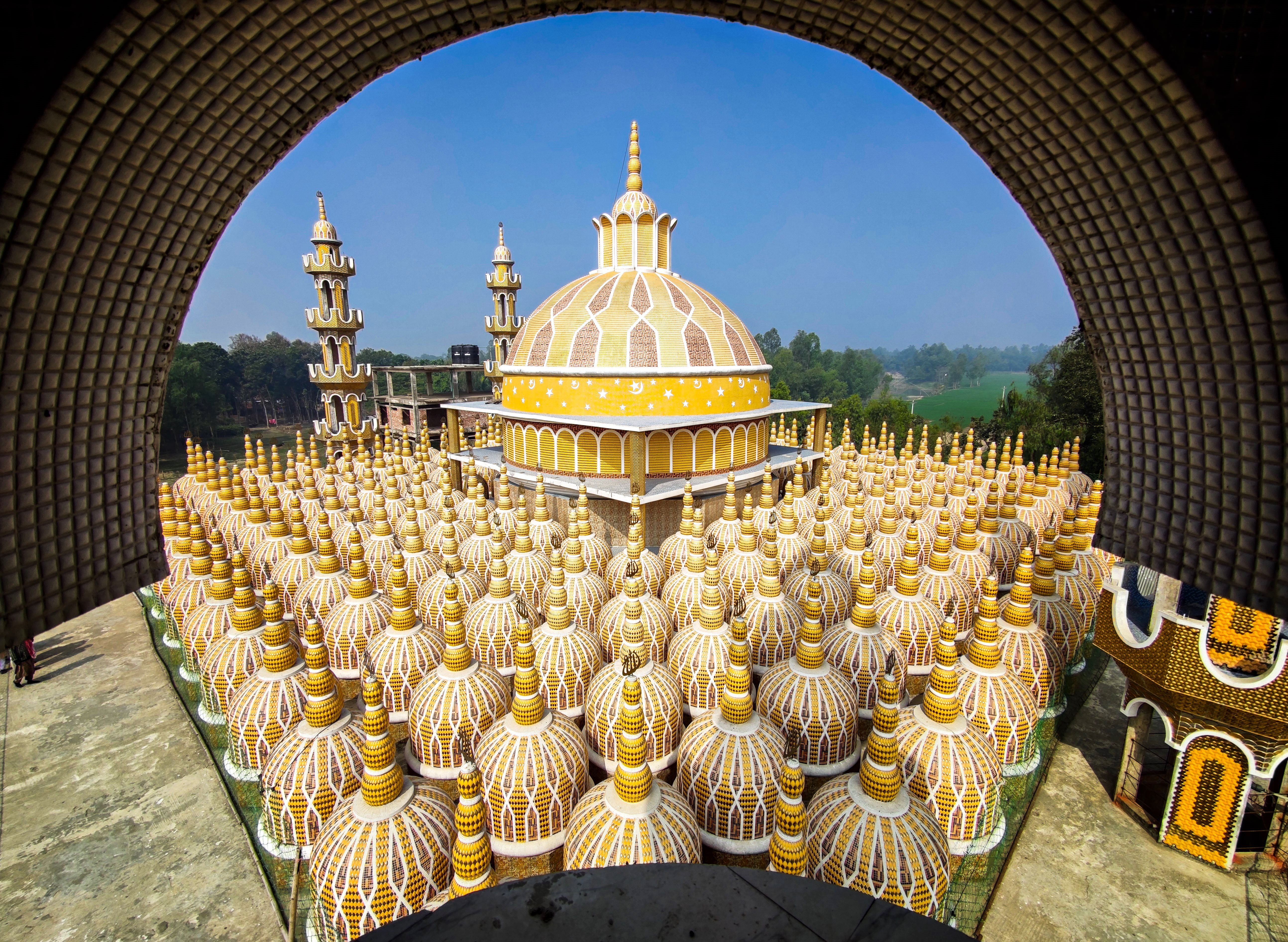 201 Dome Mosque  4 places to visit in Tangail