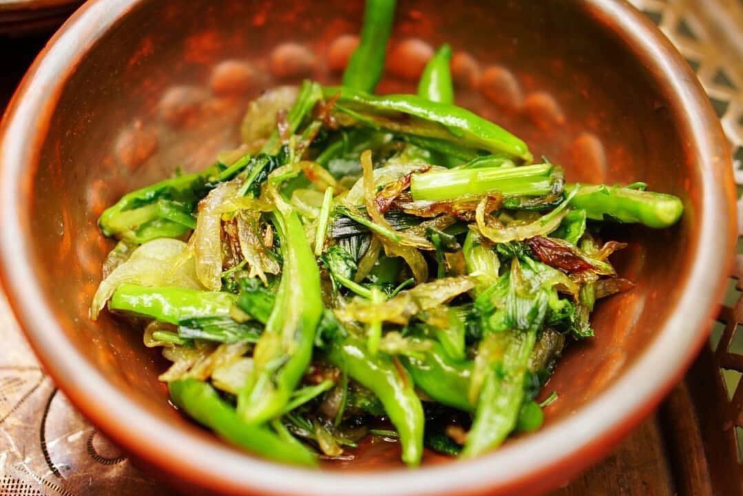 fried green chillies in onion Vegan recipes you can try