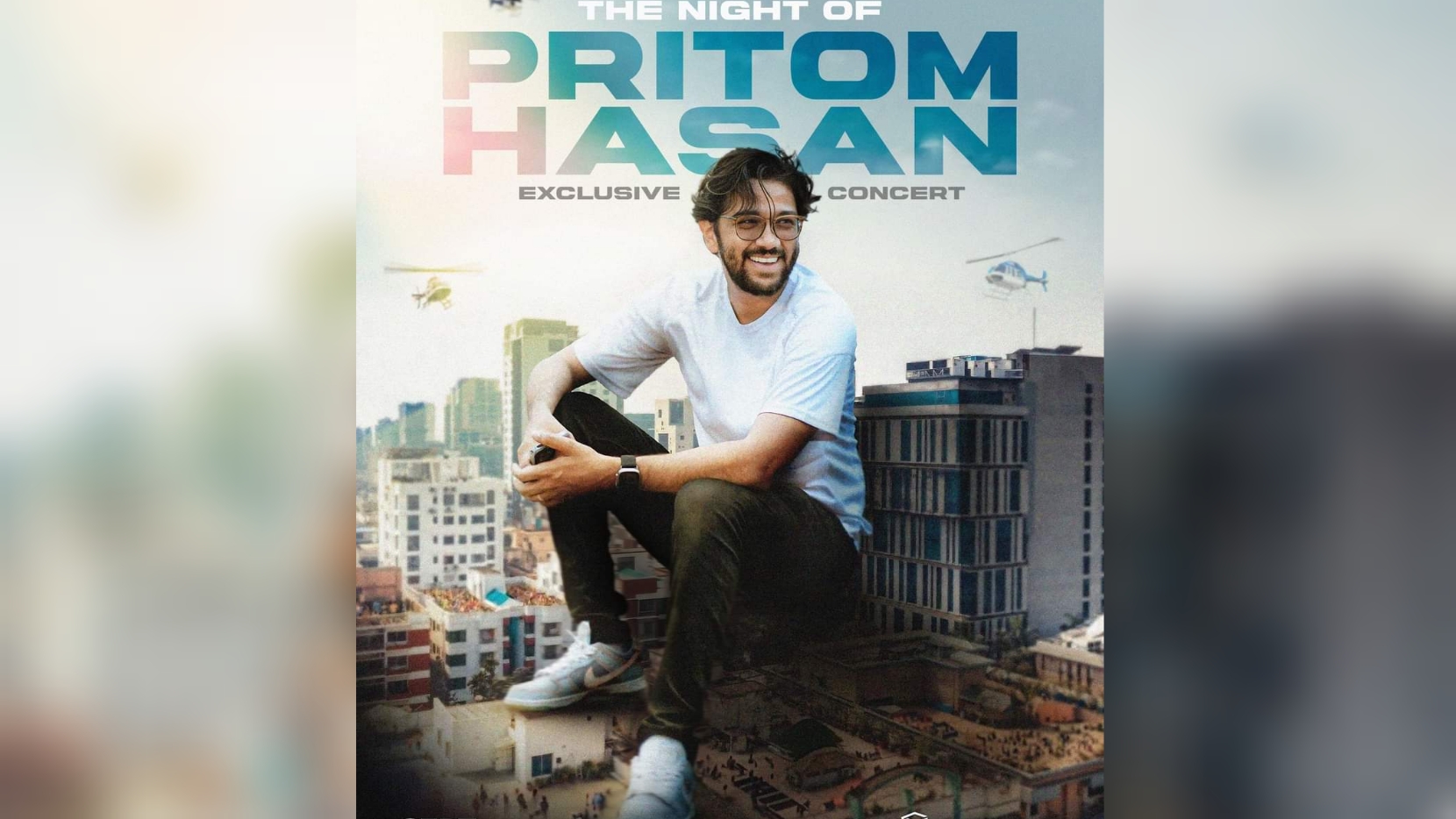 Pritom Hasan announces first solo concert 