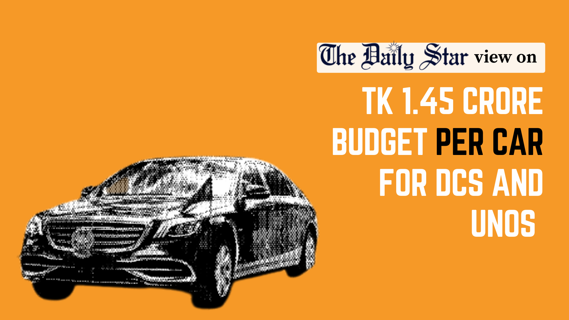 Luxurious cars for a few, economic crisis for majority