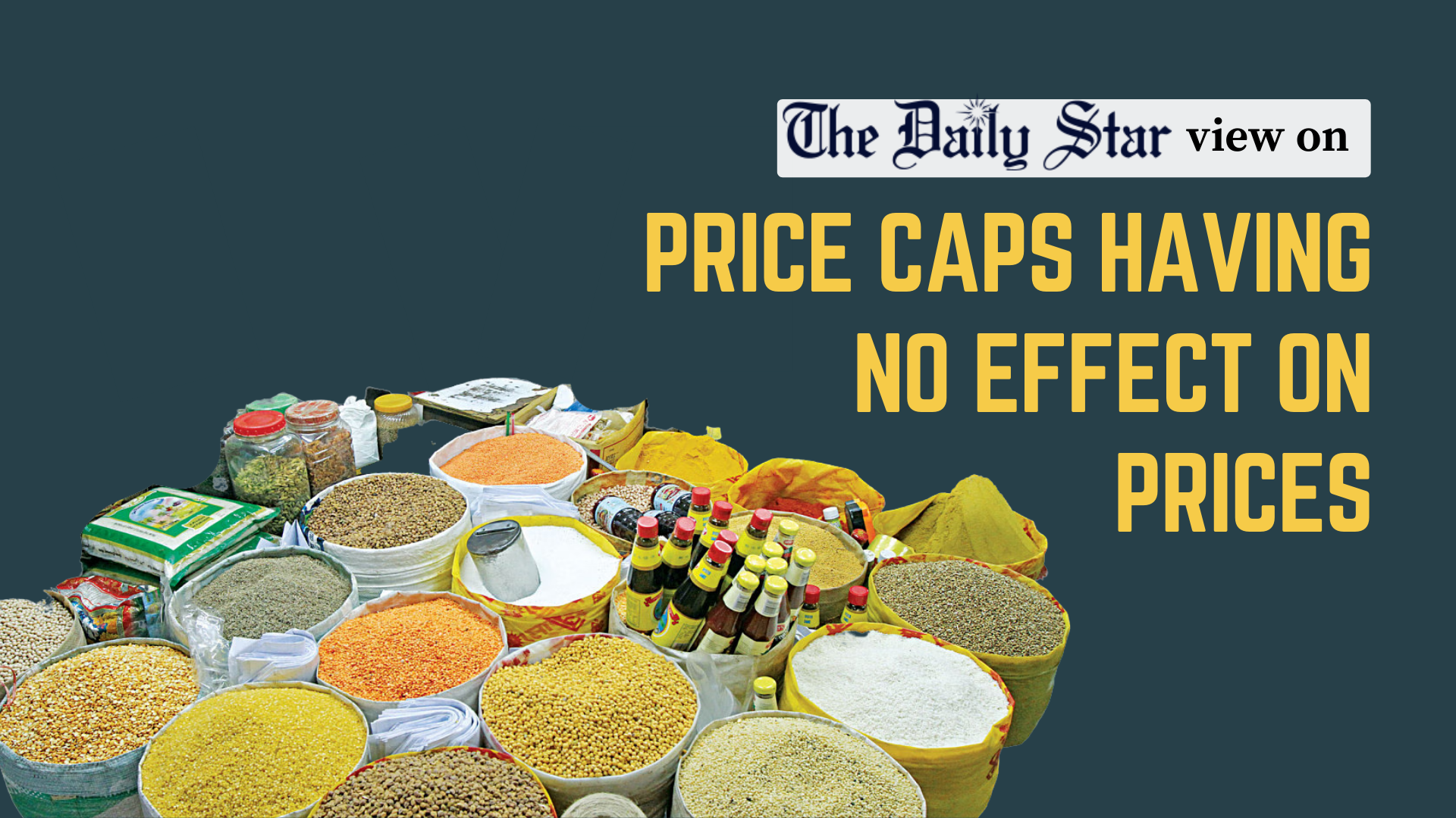 Stop this charade of price control